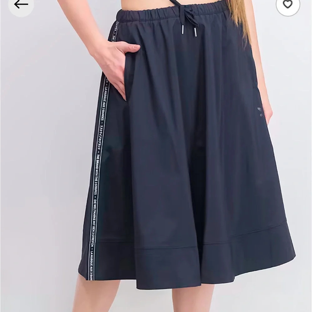 Adidas Original A-Line Skirt Legend Ink